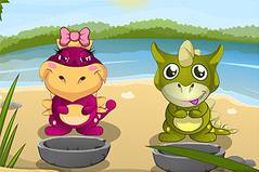 Уход за Динозавриками - Baby Dino Daycare